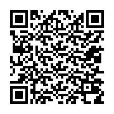 Código QR para número de telefone +12017018297