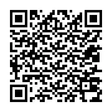 QR-koodi puhelinnumerolle +12017034987