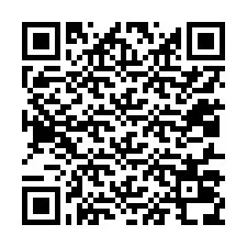 QR код за телефонен номер +12017038503