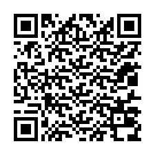 Código QR para número de telefone +12017038505