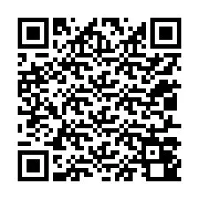 QR код за телефонен номер +12017040424