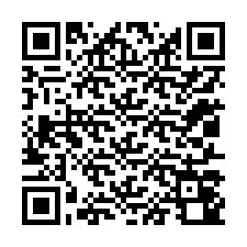 QR-koodi puhelinnumerolle +12017040431