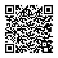 QR-код для номера телефона +12017040432