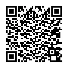 QR-код для номера телефона +12017040433