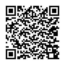 QR код за телефонен номер +12017040436