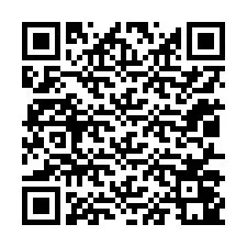 QR-code voor telefoonnummer +12017041725