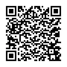 Código QR para número de teléfono +12017041728