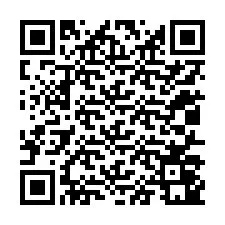 QR kód a telefonszámhoz +12017041730