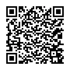 QR kód a telefonszámhoz +12017041731