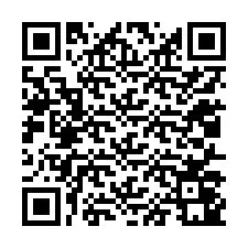 QR-kood telefoninumbri jaoks +12017041732