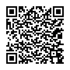 QR-код для номера телефона +12017044295