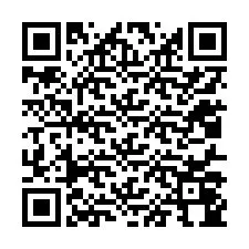 QR-kood telefoninumbri jaoks +12017044302