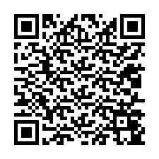 Código QR para número de teléfono +12017045632