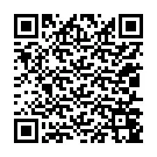 Kod QR dla numeru telefonu +12017045634