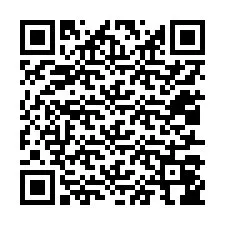 QR код за телефонен номер +12017046093