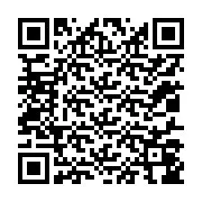 Código QR para número de teléfono +12017046101