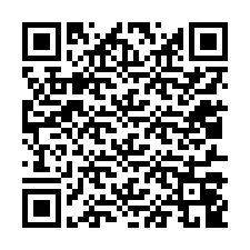 Código QR para número de telefone +12017049016