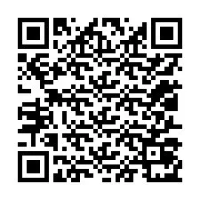 QR-koodi puhelinnumerolle +12017071179