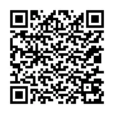 QR-koodi puhelinnumerolle +12017071181