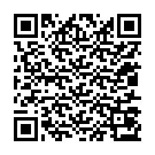 QR-koodi puhelinnumerolle +12017073084