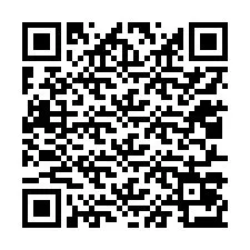 QR код за телефонен номер +12017073422