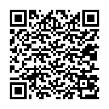 QR kód a telefonszámhoz +12017073423