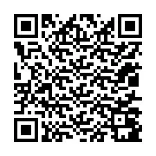 QR-koodi puhelinnumerolle +12017081385