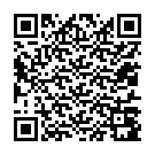 QR Code pour le numéro de téléphone +12017081807