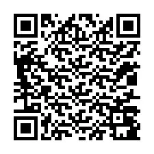 Código QR para número de teléfono +12017081981