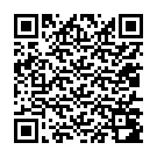 Código QR para número de telefone +12017082646