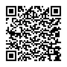 QR код за телефонен номер +12017084024