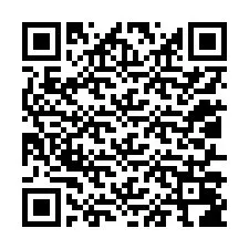 QR код за телефонен номер +12017086238