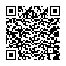 QR kód a telefonszámhoz +12017086239