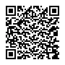 QR код за телефонен номер +12017086250