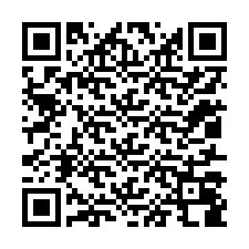 QR-koodi puhelinnumerolle +12017088081