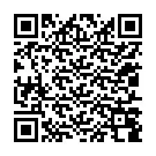 Código QR para número de teléfono +12017088424