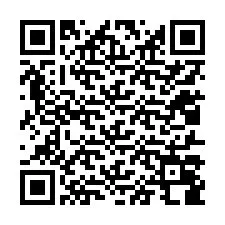 Kode QR untuk nomor Telepon +12017088442