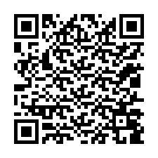 QR kód a telefonszámhoz +12017089561