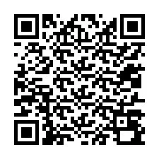 QR код за телефонен номер +12017090843