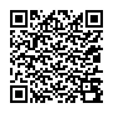 QR-koodi puhelinnumerolle +12017090844