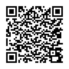 QR-koodi puhelinnumerolle +12017090846