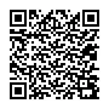 QR код за телефонен номер +12017091253