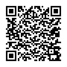 QR-код для номера телефона +12017091917