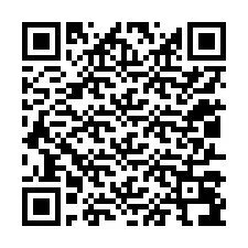 Código QR para número de teléfono +12017096074