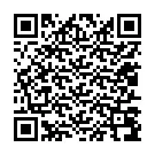 QR-code voor telefoonnummer +12017096076