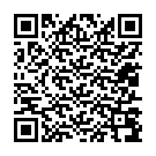 Codice QR per il numero di telefono +12017096077