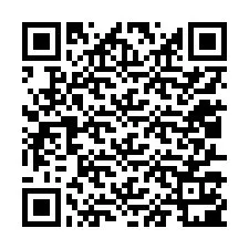 QR-код для номера телефона +12017101176