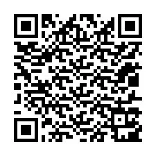 QR код за телефонен номер +12017101415