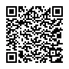 Kode QR untuk nomor Telepon +12017102434