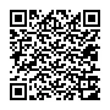 QR kód a telefonszámhoz +12017102827